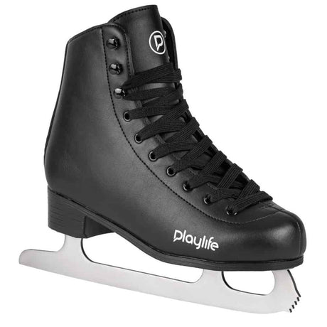 PLAYLIFE Classic Black Schlittschuhe | Schwarz | Klassische Schlittschuhe