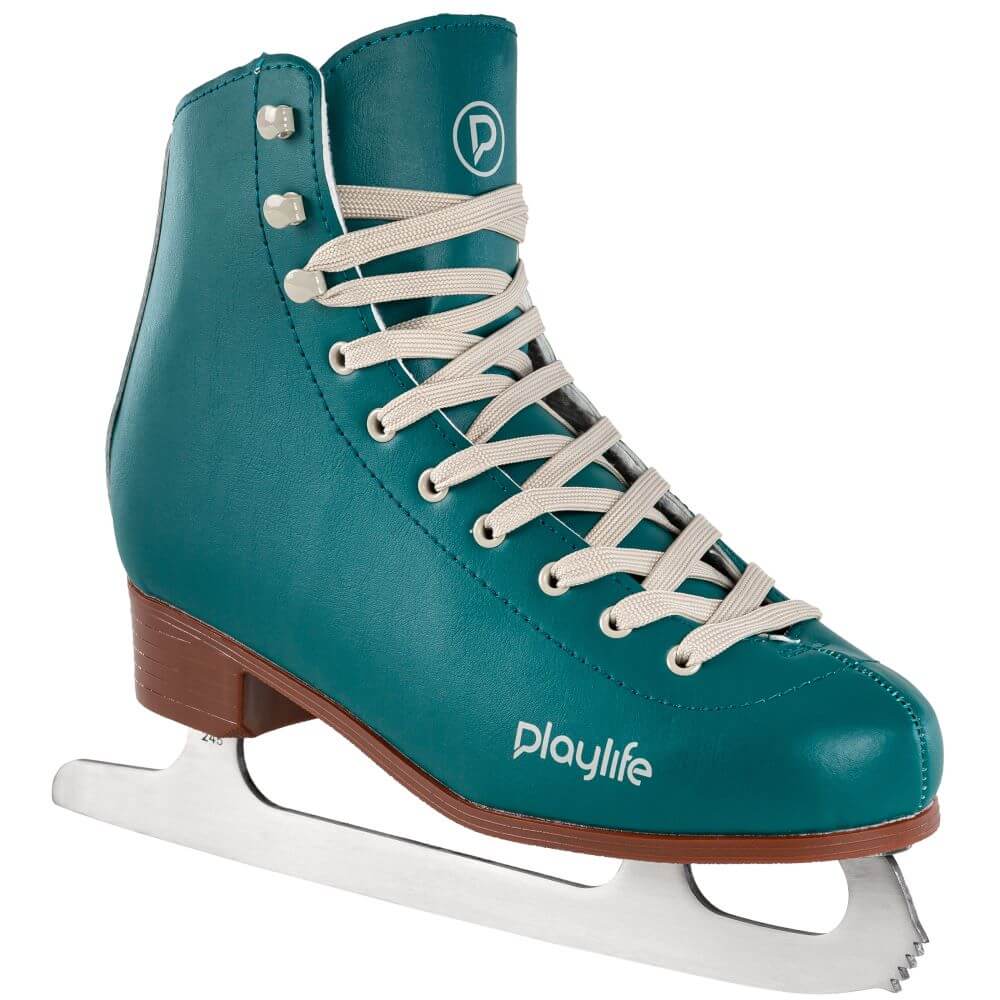 PLAYLIFE Classic Petrol Schlittschuhe | Jadeblau | Klassische Schlittschuhe