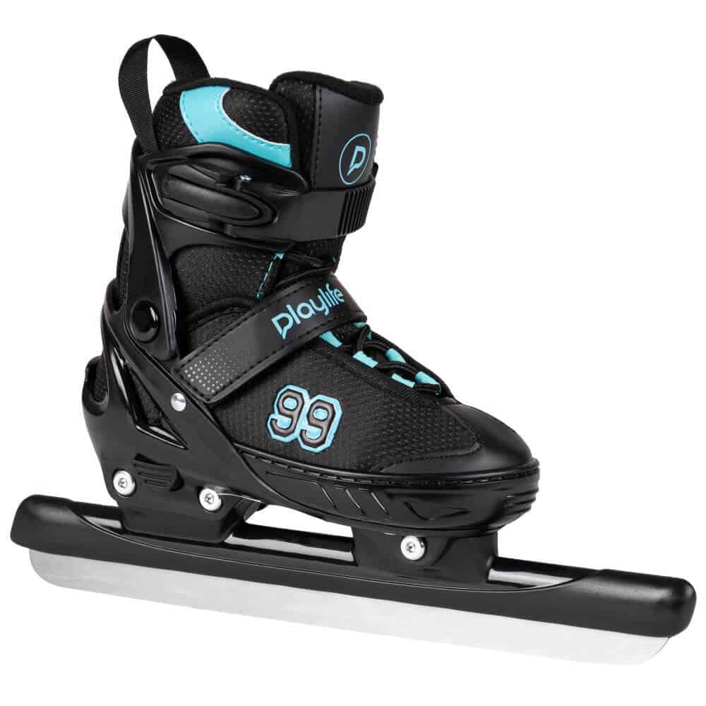 PLAYLIFE Glacier TT Kids Ice Skates | Kinder Schlittschuhe | Größenverstellbar