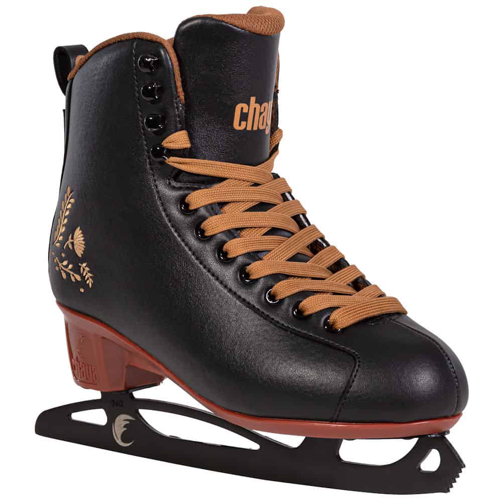 CHAYA Merlot Black Ice Skates | Black | Classic Ice Skates