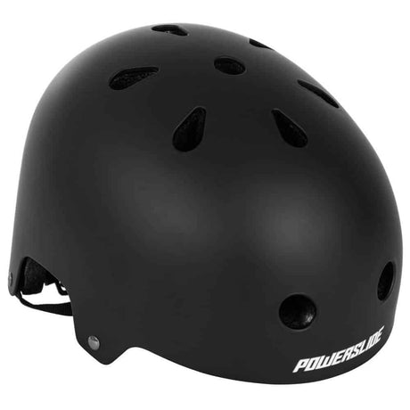 POWERSLIDE Urban Black II Skatehelm | Stunt Skatehelm | Größenverstellbar