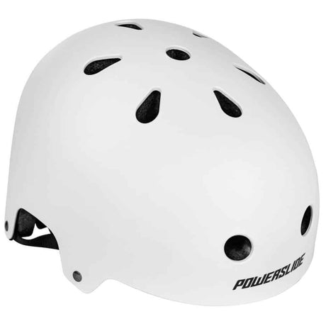 POWERSLIDE Urban White II Skatehelm | Stunt Skatehelm | Größenverstellbar