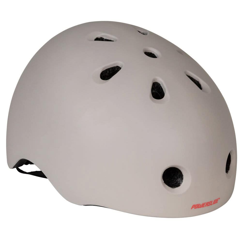 POWERSLIDE Urban Sustained Grey | Beige + Grey | Size Adjustable | Kids + Adults | Stunt Skate Helmet