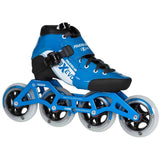 POWERSLIDE 3X adj. Evo | Blue & White | 165mm Dual Point Mounting | Size Adjustable | Speed Inline Skates For Children