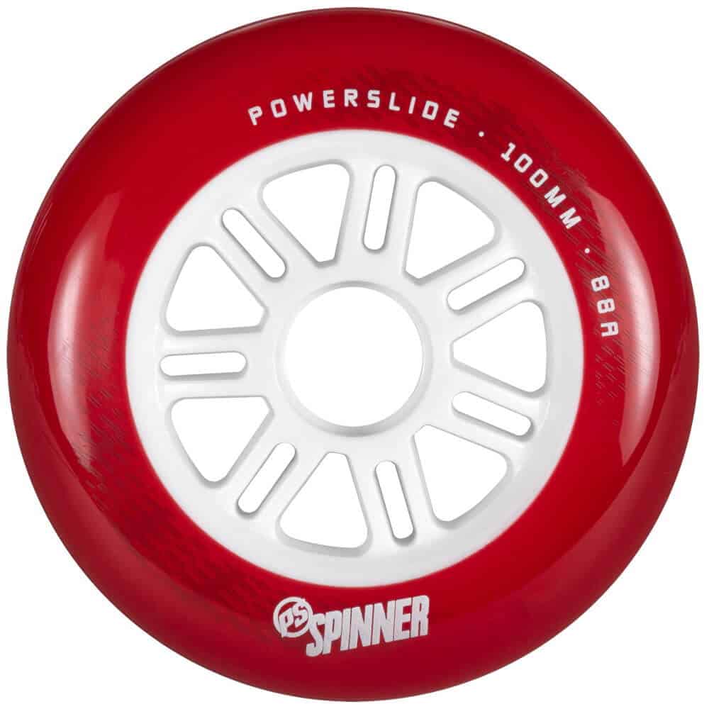 POWERSLIDE Spinner Wheels 100mm 88A Red | Urban Inline Rollen