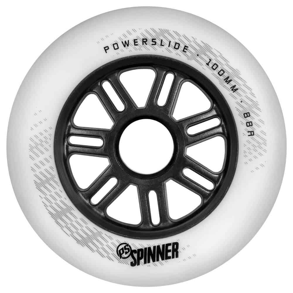 POWERSLIDE Spinner Wheels 100mm 88A White | Urban Inline Rollen