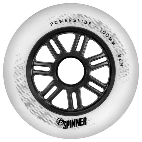 POWERSLIDE Spinner Wheels 100mm 88A White | Urban Inline Rollen