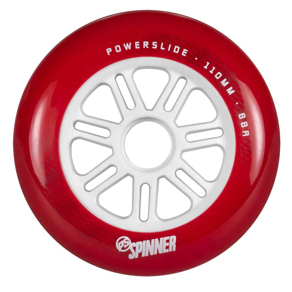 POWERSLIDE Spinner Wheels 110mm 88A Red | Urban Inline Wheels