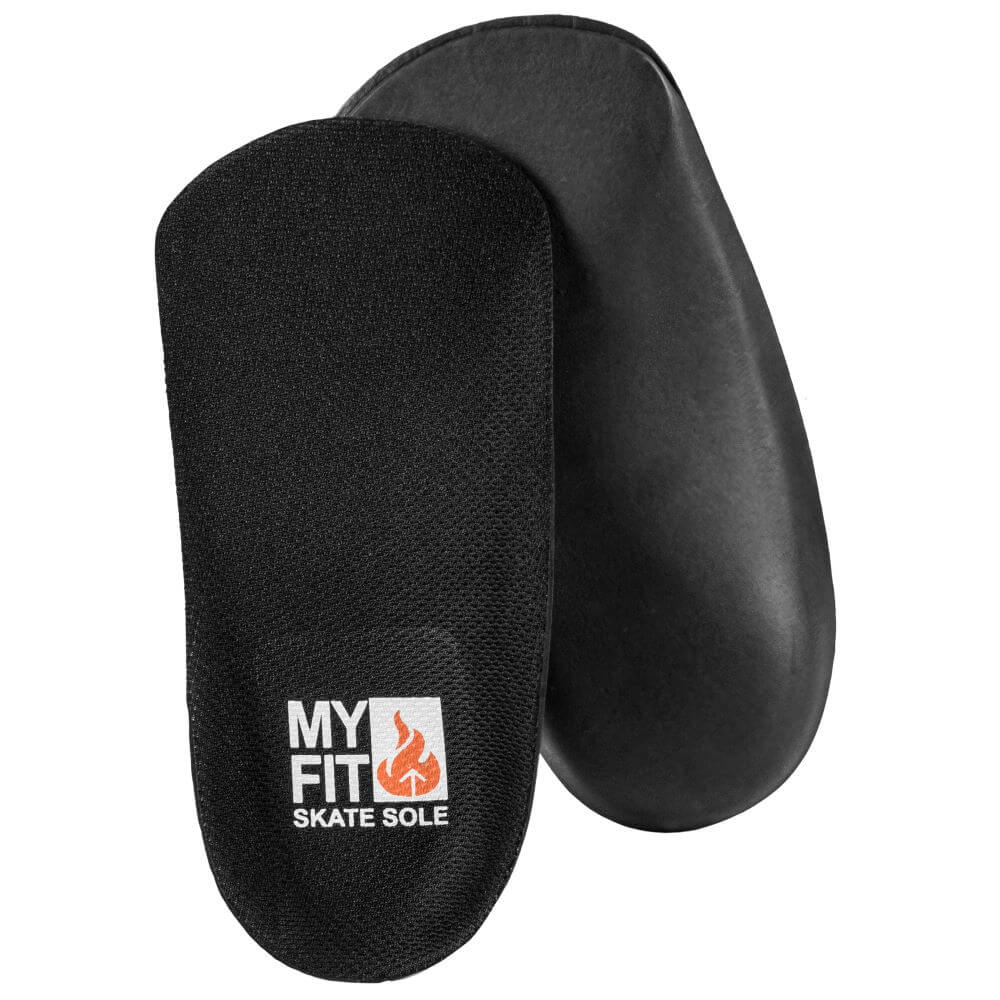 MYFIT Skatesole 3/4-Innersole | Black