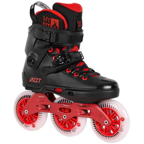 POWERSLIDE Next 110 Black Red | Trinity X | Urban Inlineskates