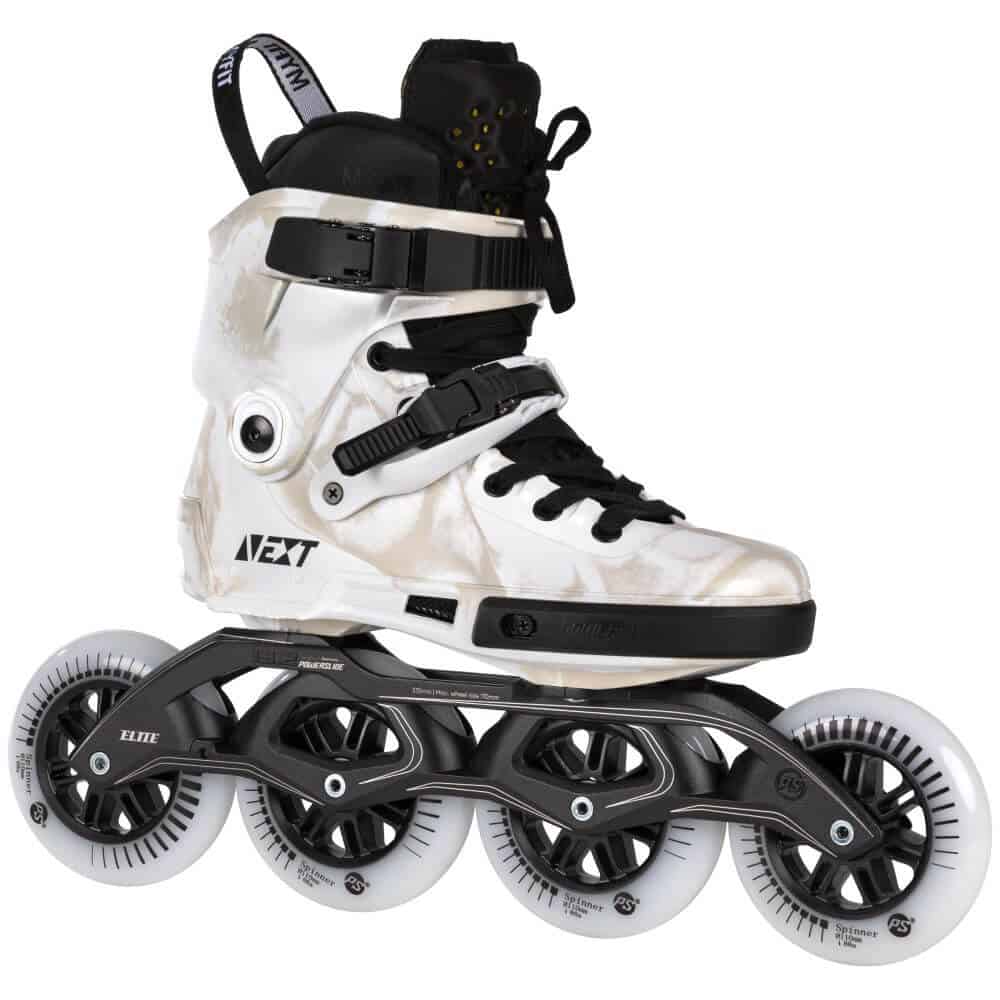 POWERSLIDE Next 110 Marble White | Trinity X | Urban Inlineskates