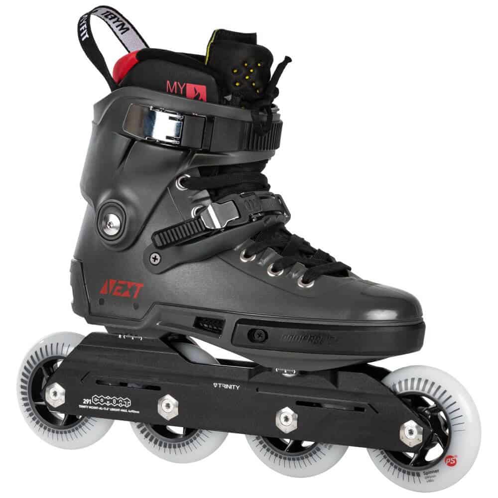 POWERSLIDE Next 90 Charcoal | Trinity X Combat Rocker | Urban Inline Skates