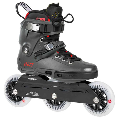 POWERSLIDE Next 110 Charcoal | Trinity X Combat Rocker | Urban Inline Skates