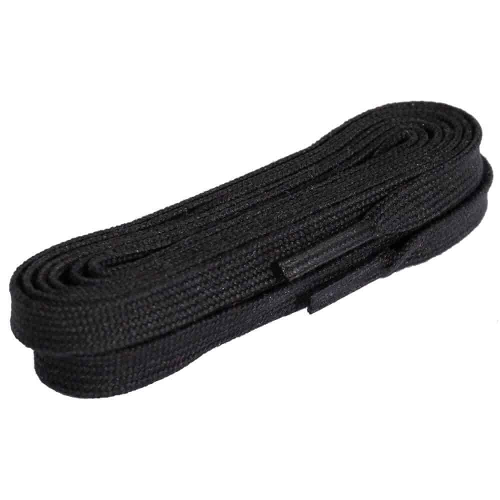 MYFIT Waxed Laces Pro Black 140cm - 200cm | Waxed laces | 1 pair