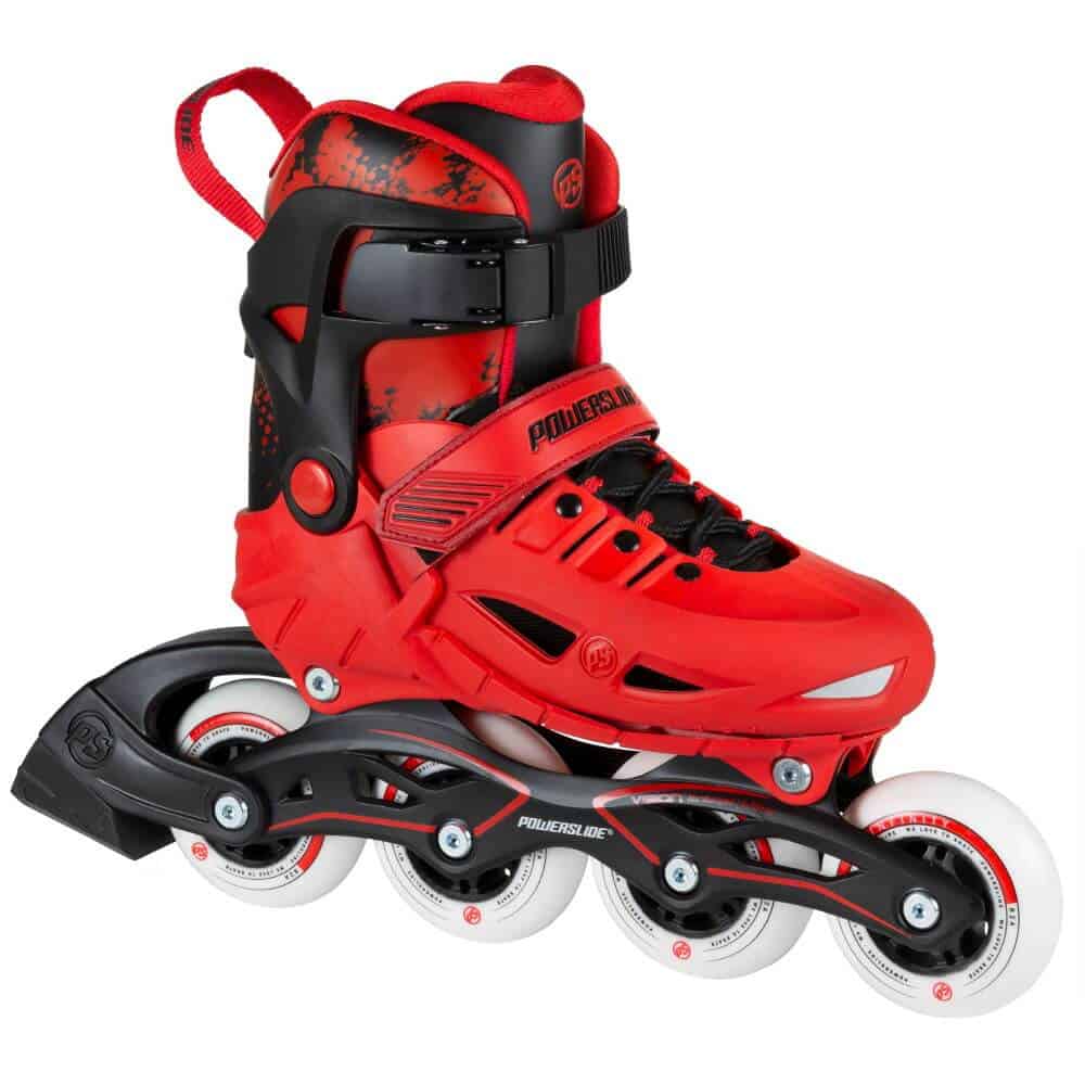 POWERSLIDE Phuzion Universe Red 4W | Kinder Inlineskates | Größenverstellbar