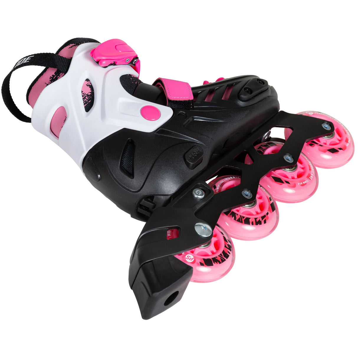 SKA940670 POWERSLIDE One Khaan Junior SQD Pink adj. | Größenverstellbar | Pink | Kinder Inlineskates | Größenverstellbar für Kinder