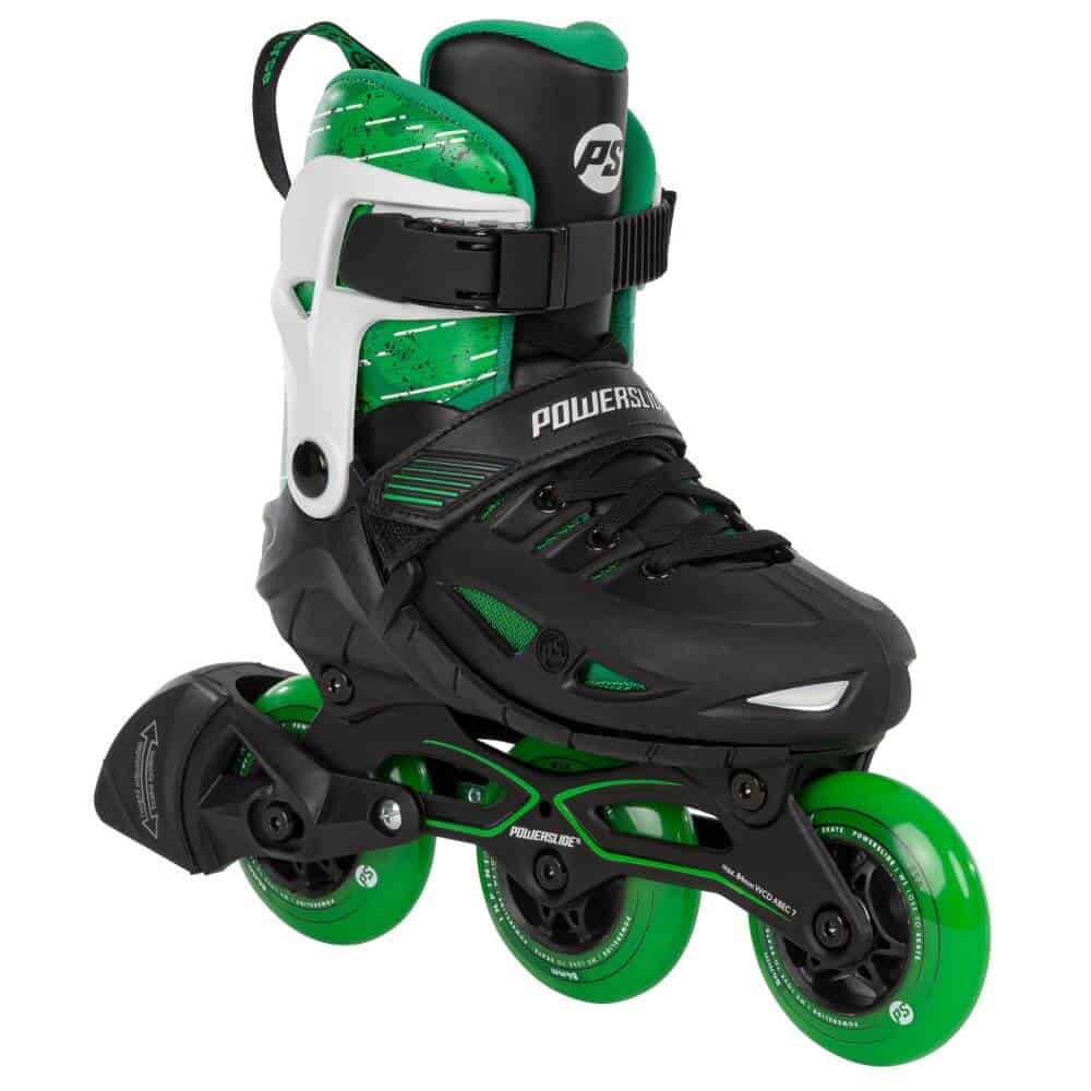 POWERSLIDE Phuzion Universe Green 3W XXII | Kinder Inlineskates | Größenverstellbar