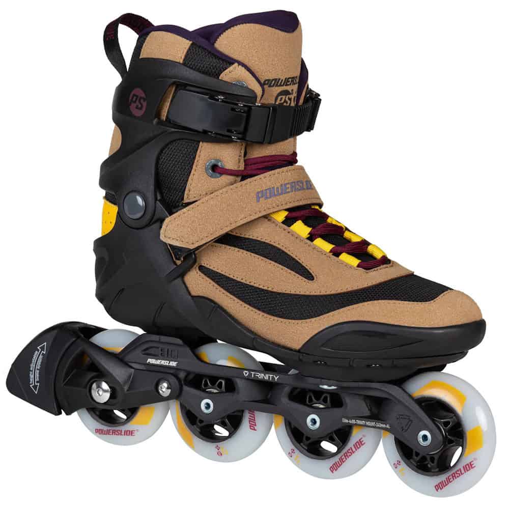 POWERSLIDE Phuzion Radon Umber 80 Brown | Eco | Trinity X | Fitness Inline Skates