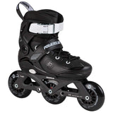 POWERSLIDE Jet Pro Black adj. | Größenverstellbarer Kinder Skate | 3-4 Rollen