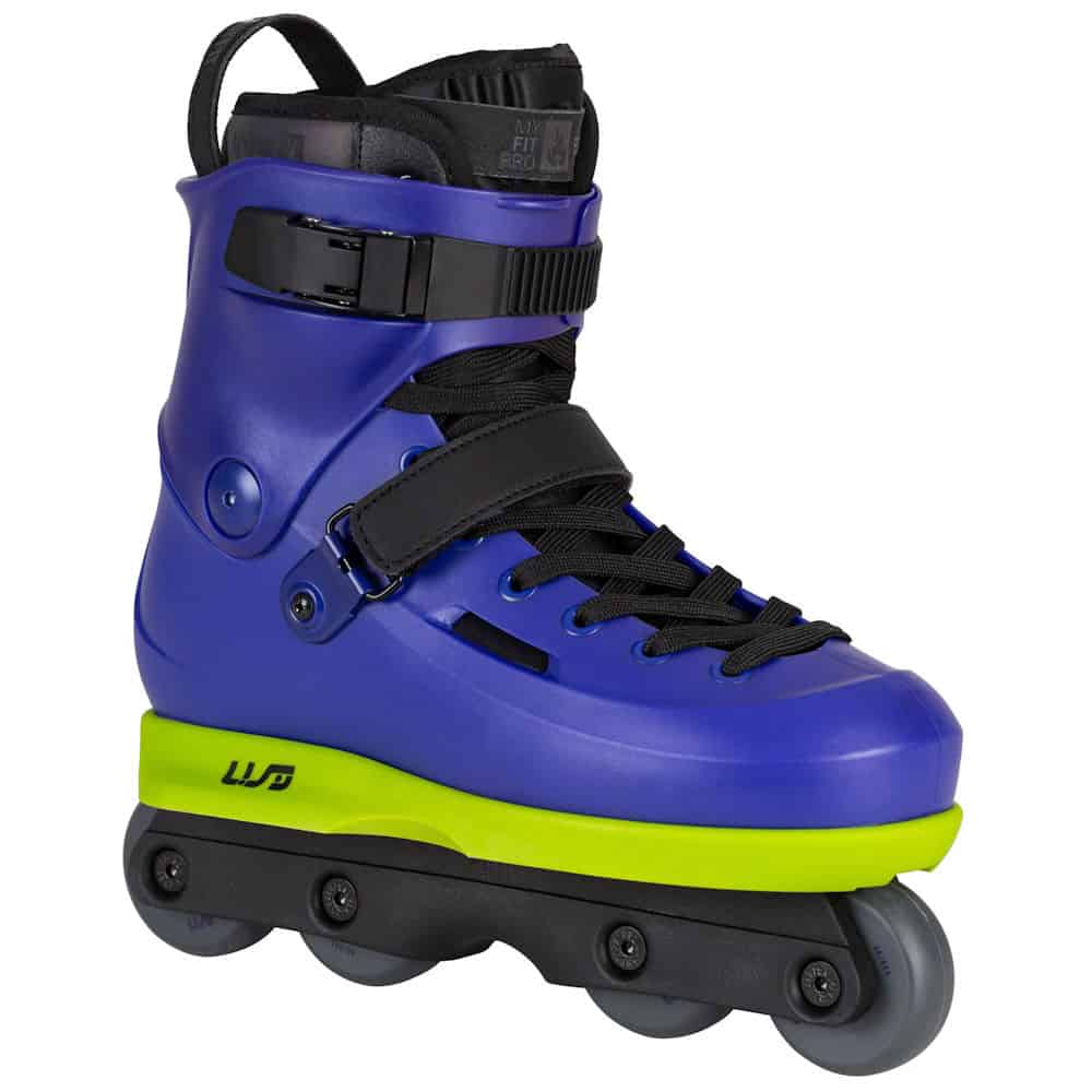 USD Sway 60 Carlos Bernal Pro | Purple Green | Aggressive Inline Skates | UFS