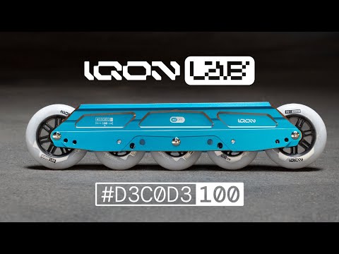 IQON CL Decode Pro 100 Blue | 4x100mm 358mm | Optional 2x100+3x84mm | 2x100+2x84mm+Hblock | 1 pair | 165mm Mounting | Wizard Skating