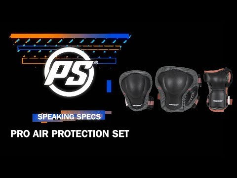 POWERSLIDE Pro Elbow Pads Black Schoner | Ellenbogenschoner | Ellenbogenschützer | 1-Paar