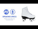 SKA880244 PLAYLIFE Rollschuhe Classic White Größenverstellbar Rollschuhe Rollerskates Roller Skates Skating Skates Bemalbare Skates Bemalbare Rollschuhe Lifestyle Rollschuhe Kinder Rollschuhe Verstellbare Rollschuhe Hochwertige Rollschuhe Rollkunstlauf Roller Dance Lörrach Freiburg Basel Inliner Skateschule und Skateshop Weil am Rhein SkaMiDan