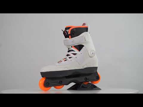 SKA710234 USD Aeon Richie Eisler 60 | White Orange | Unibody | Aggressive Inlineskates | Unibody replacements replacement axle spare parts Ersatzteile Achsen Ersatzachsen für Inlineskates Rollerblades inline skating Freestyle Powerslide Tau Inlineskates Rollerblades Powerslide Skates Powerslide Hardcore Evo Inliner Skateschule und Skateshop Weil am Rhein SkaMiDan Deutschland Germany Lörrach Freiburg Basel