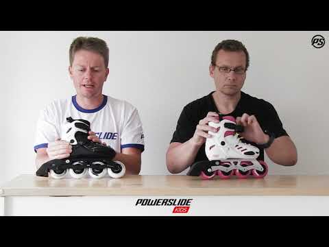 SKA880261 POWERSLIDE One Khaan Junior SQD Pink Kinder Inlineskates Größenverstellbar Kids Skates Kinder Inliner Inline Skating Freestyle Slalom Skating Inliner Skateschule und Skateshop Weil am Rhein SkaMiDan