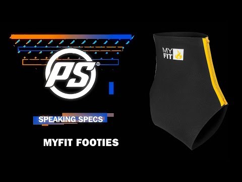 MYFIT Footies Low Cut 3mm | Knöchelschutz + Blasenminderung + Fersenhalt