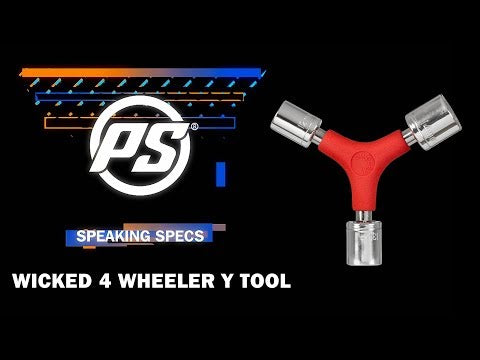 WICKED 4 Wheeler Y Tool Roller Skating Tool | Rollschuhe & Skateboards | 12, 13, & 14mm Nuts