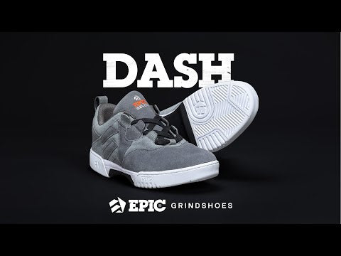 EPIC Dash Grindschuhe | Low-Cut Sneaker | Grey | Grindshoes