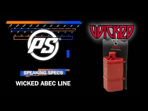 WICKED ABEC 7 ball bearings | Carbon Pro | Type 608