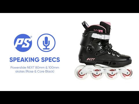 SKA908329 POWERSLIDE Next 80 Core Black Urban Inlineskates Inline Skating Inliner Skateshop und Skateschule Weil am Rhein SkaMiDan