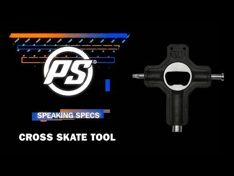 WICKED Cross Tool Inline Skates | 4mm Hex | T-25 Torx | Flaschenöffner